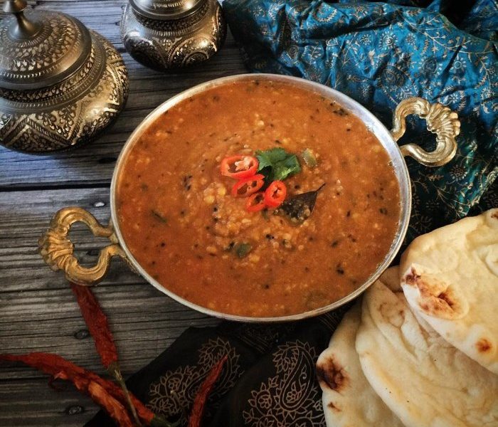 Yellow dal with rice — J's Kitchen, Grand Cayman meal delivery