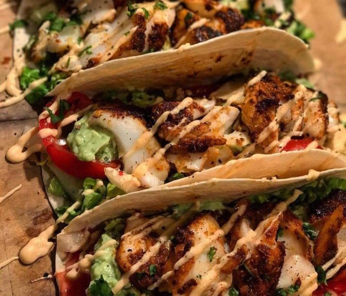 Cajun fish tacos — J's Kitchen, Grand Cayman meal delivery