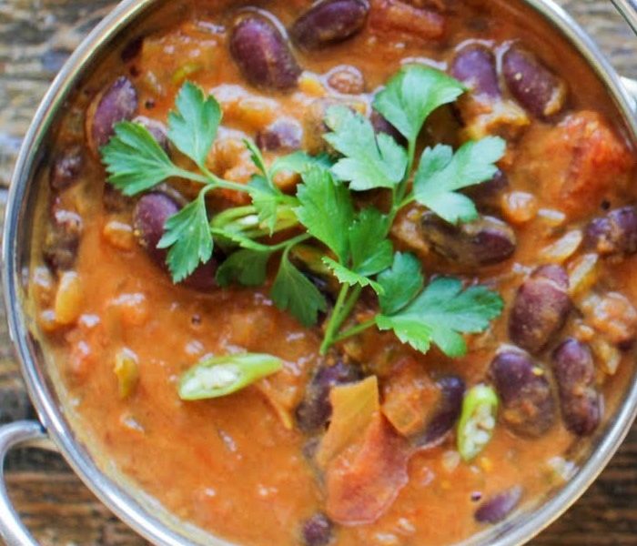 Kidney bean curry — J's Kitchen, Grand Cayman meal delivery