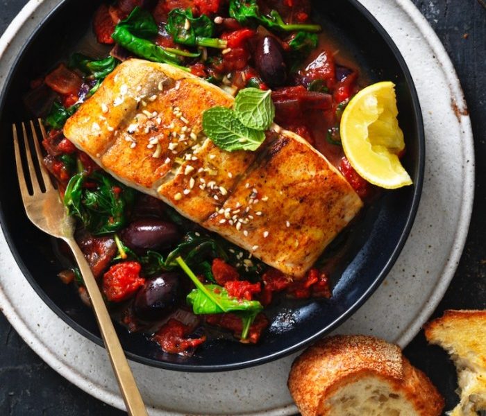 Moroccan-spiced barramundi — J's Kitchen, Grand Cayman meal delivery